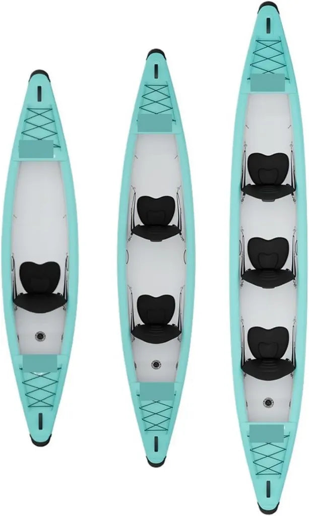 Kayak gonfiabile in PVC Drop Stitch per pesca o escursioni - 1/2/3 posti