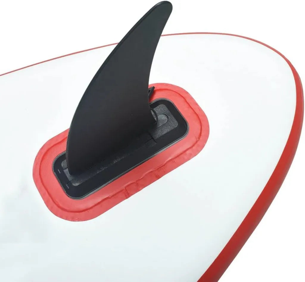 Pinne Centrali per SUP e Longboard in Plastica Nera con Sistema Fissaggio Stabile