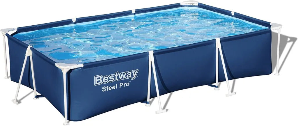 Piscina Fuoriterra Steel Pro Frame con Filtro 300x201x66 cm, Blu