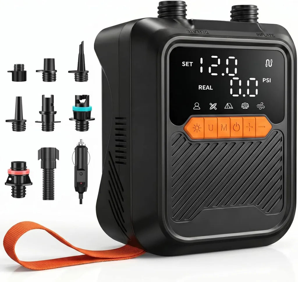 Pompa ad Alta Pressione per SUP 20 PSI con Connettore Auto