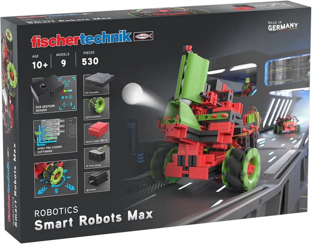 Kit Robotico Intelligente con Modulo AI e 9 Modelli Programmabili per Bambini 10+