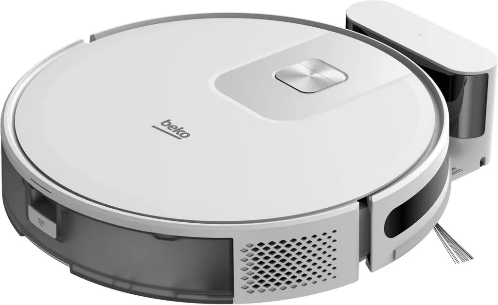 Aspirapolvere Robot Beko 2000Pa, 5 Modalità, Wi-Fi e Lavaggio Pavimenti