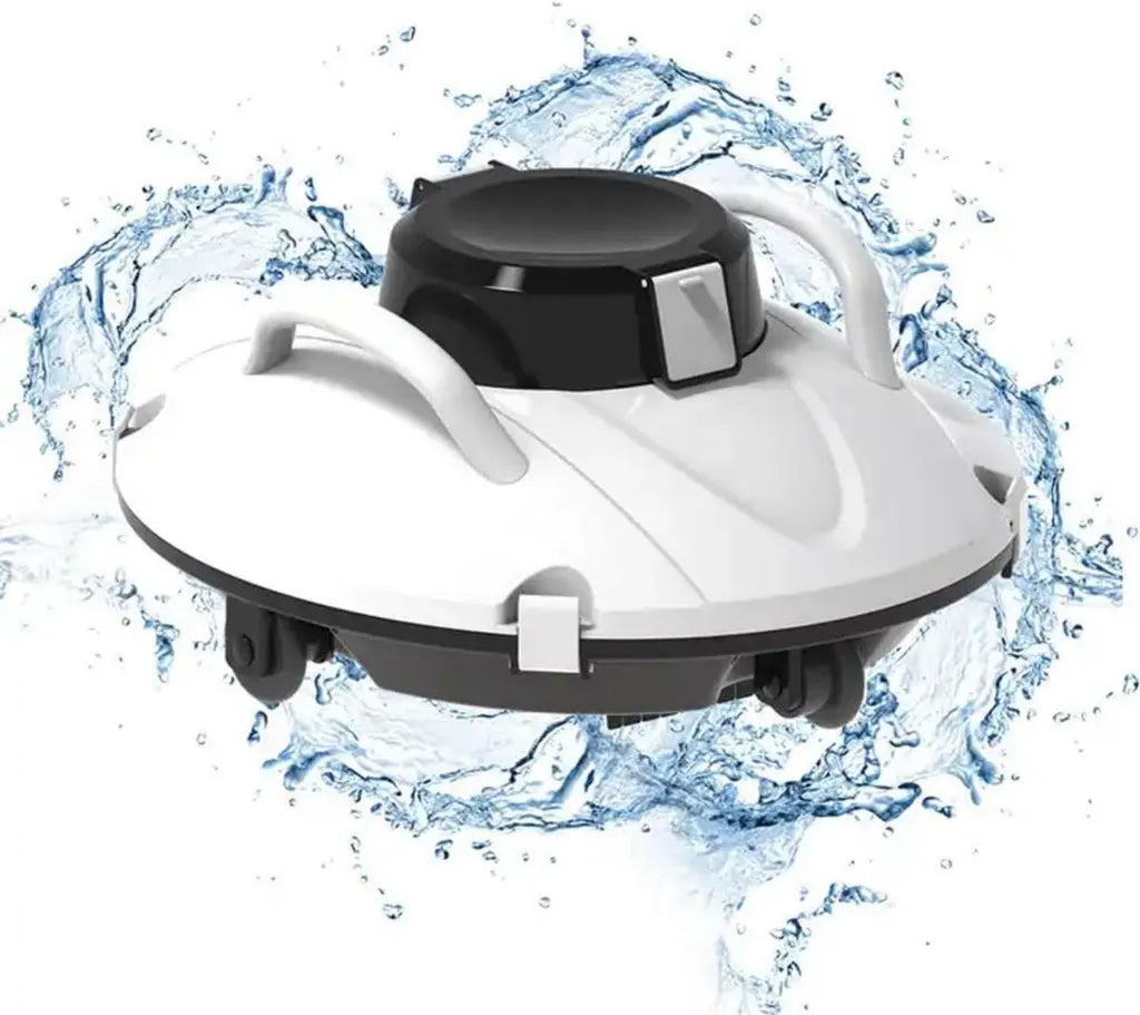 Robot Aspirapolvere Automatico Senza Fili per Piscina Fuori Terra e Interrata