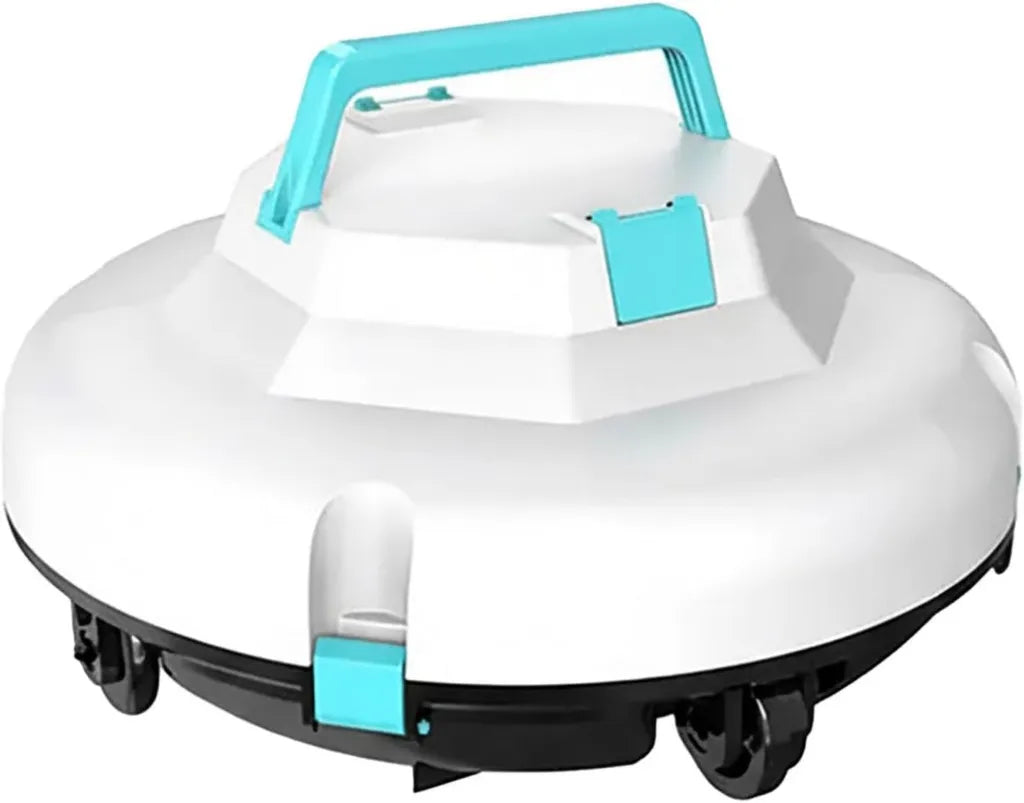 Robot aspirapolvere per piscina senza fili, autonomia 120 minuti, potente e impermeabile IPX8, per piscine piccole e medie