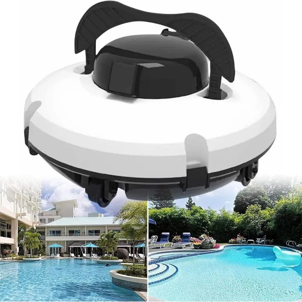 Robot Aspirapolvere Senza Fili per Piscine, Autonomia 120 Minuti, Batteria Ricaricabile