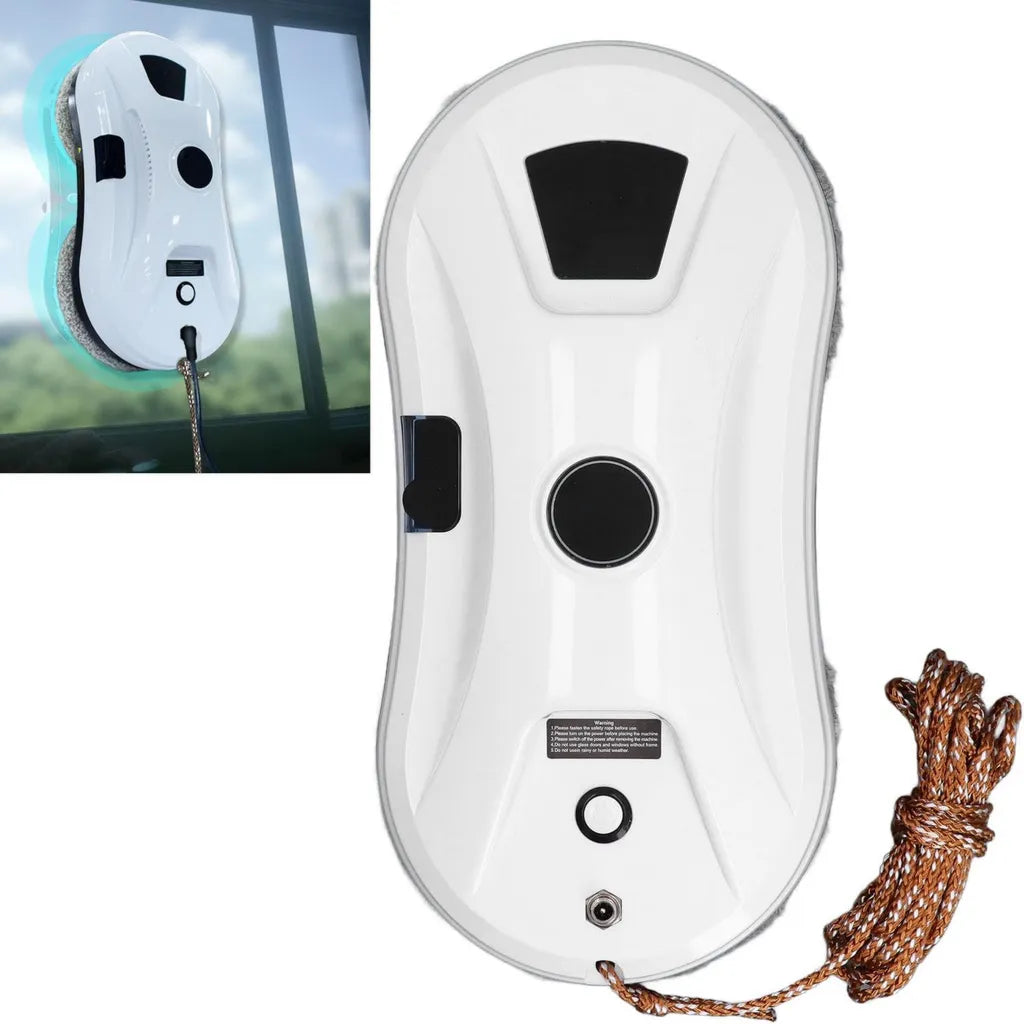 Robot Lavavetri Automatico 5600PA con Spruzzo e Telecomando, Sistema Anticaduta, per Finestre