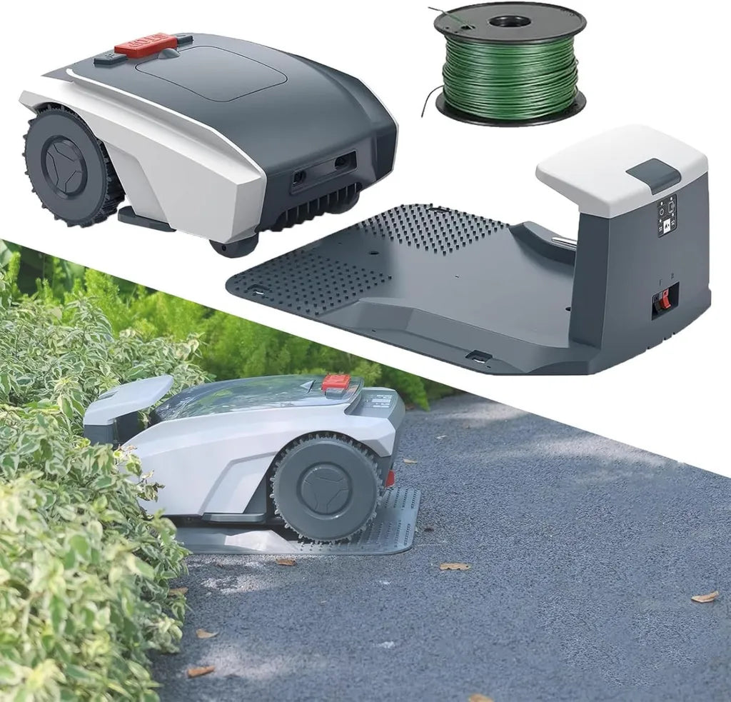 Tagliaerba Robotizzato con GPS e Stazione di Ricarica per Giardini fino a 1500 m²