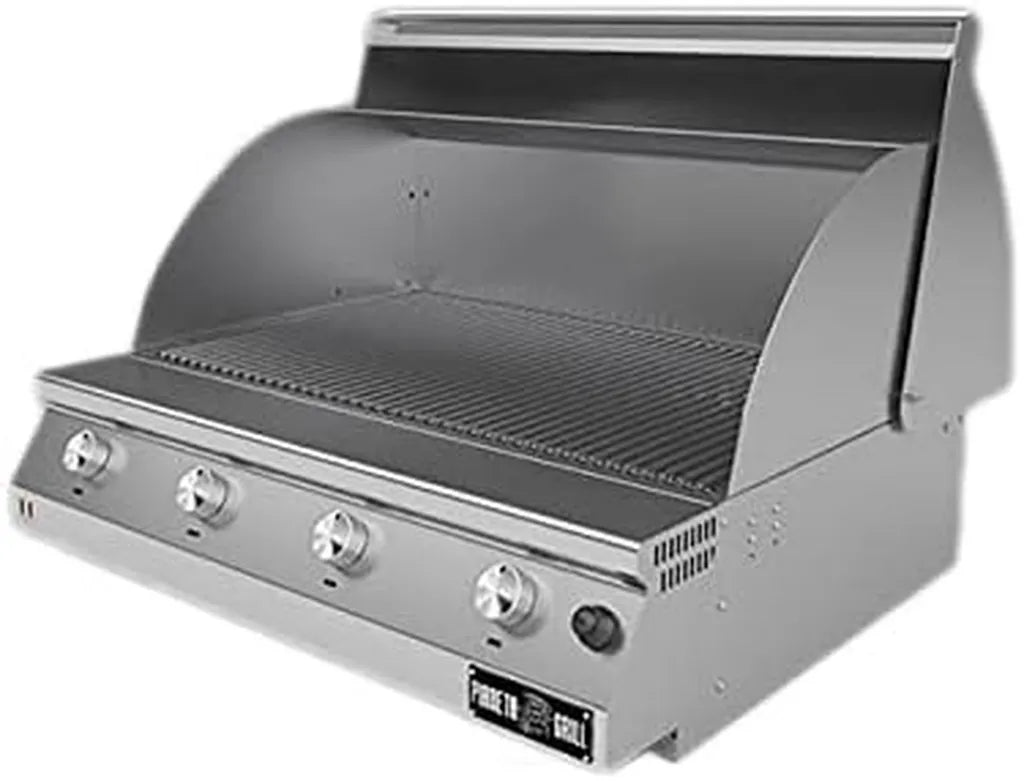 Griglia a Gas da Appoggio Fry Top 4 Bruciatori - Modello Basic 750