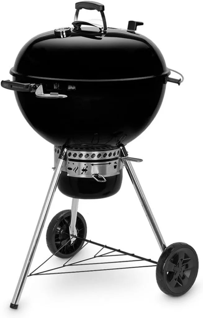 Weber Griglia a Carbone Master Touch Ø57cm, Acciaio Legato, Nero