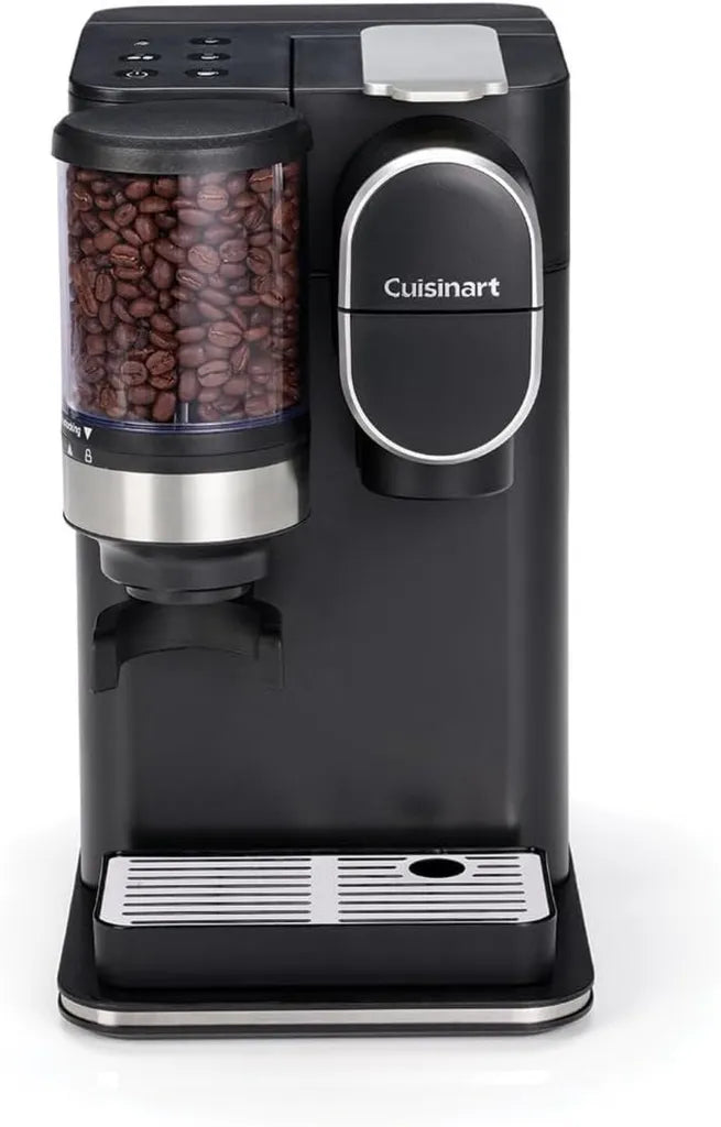 Macchina da Caffè Cuisinart con Macinino Integrato - Monodose con Opzioni di Tazze Multiple
