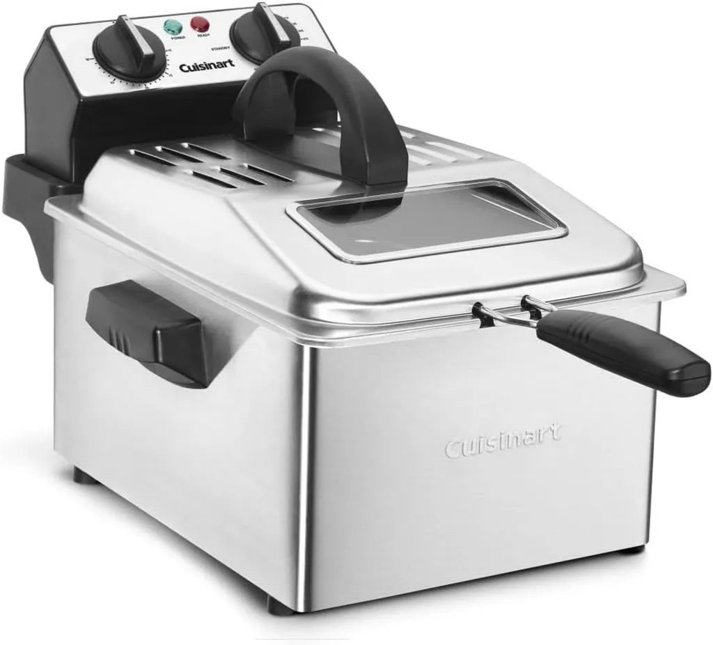 Friggitrice in Acciaio Inox 4 Quart Cuisinart