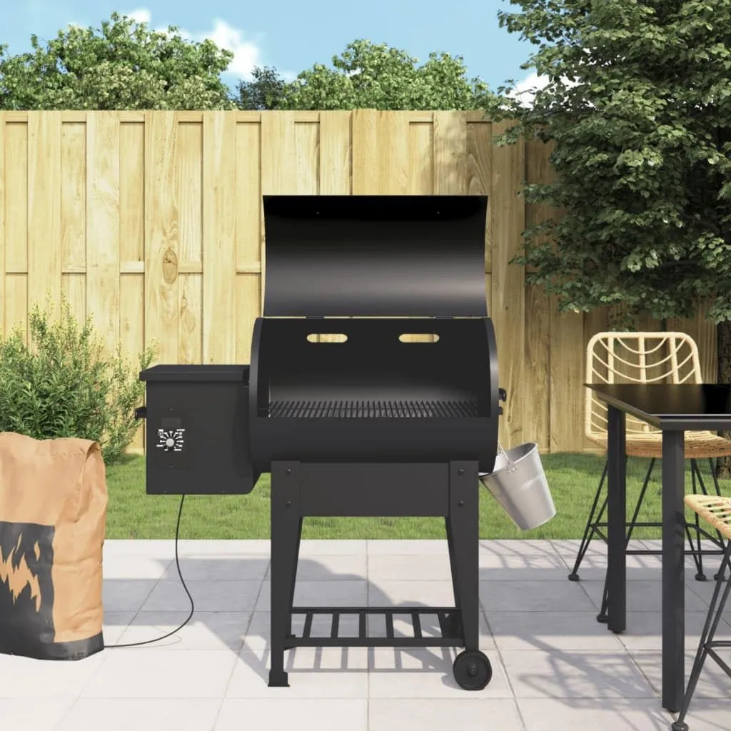 Griglia a Carbone con Ripiano, 94 cm, per Barbecue Esterno