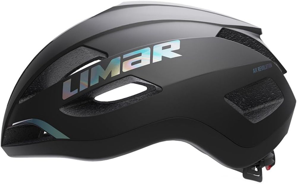 Casco Air Master Opaco Nero Iridescente, Taglia M