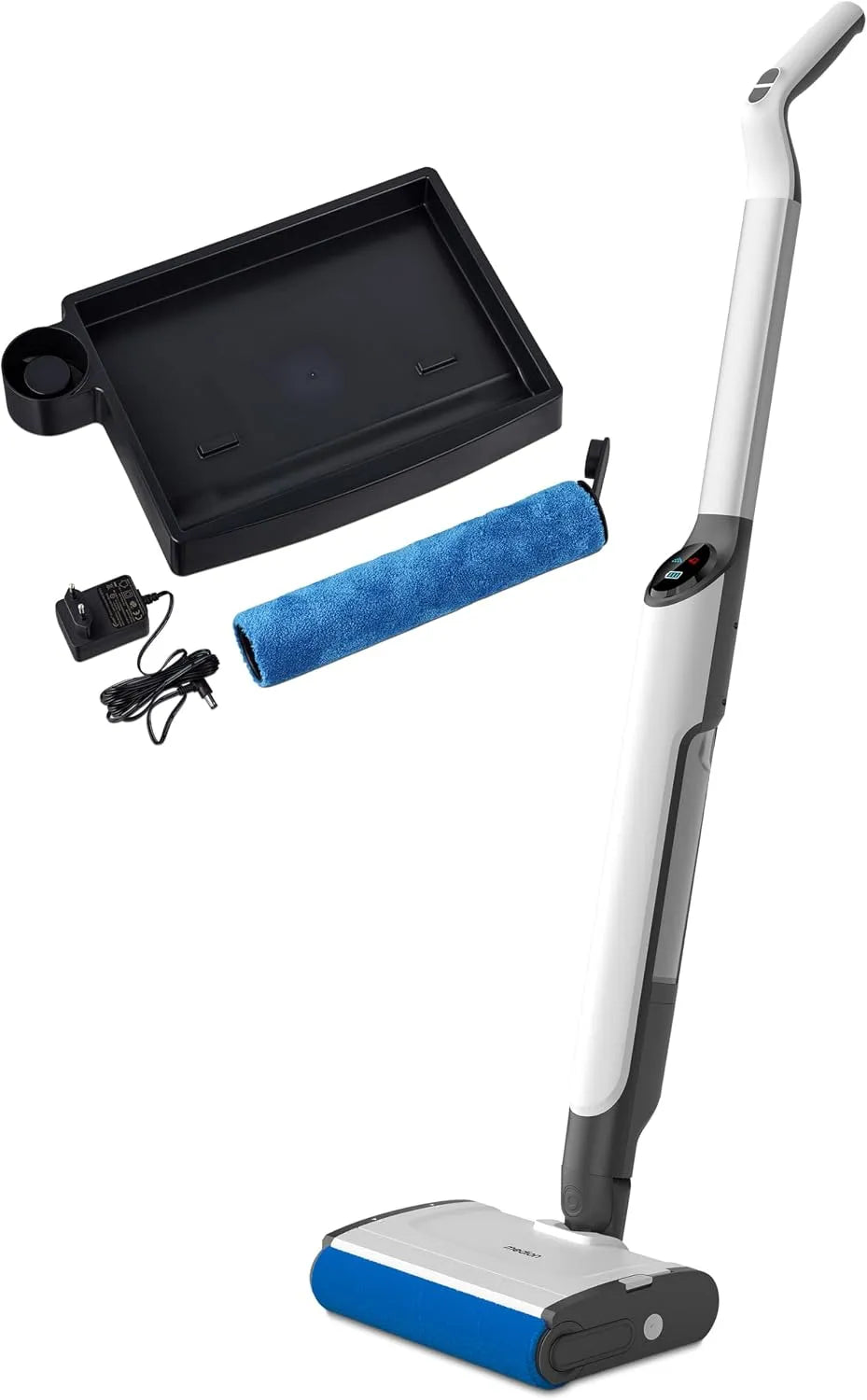 H09 Pulitore per pavimenti duri cordless, a batteria, autopulente, display LED, ricaricabile, per la manutenzione dell'auto