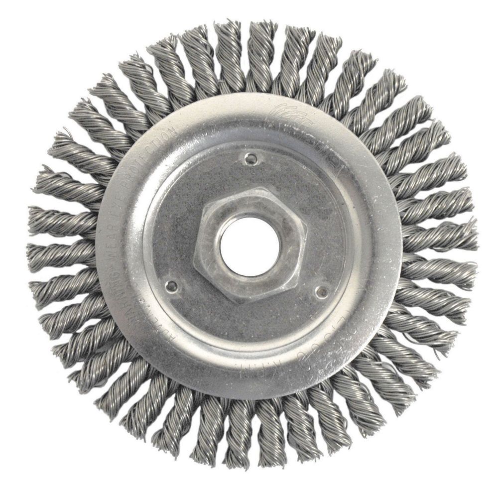 Rotella Weiler in Acciaio al Carbonio 4.5' x 0.187' con Attacco 5/8-11 UNC, 15000 giri/min