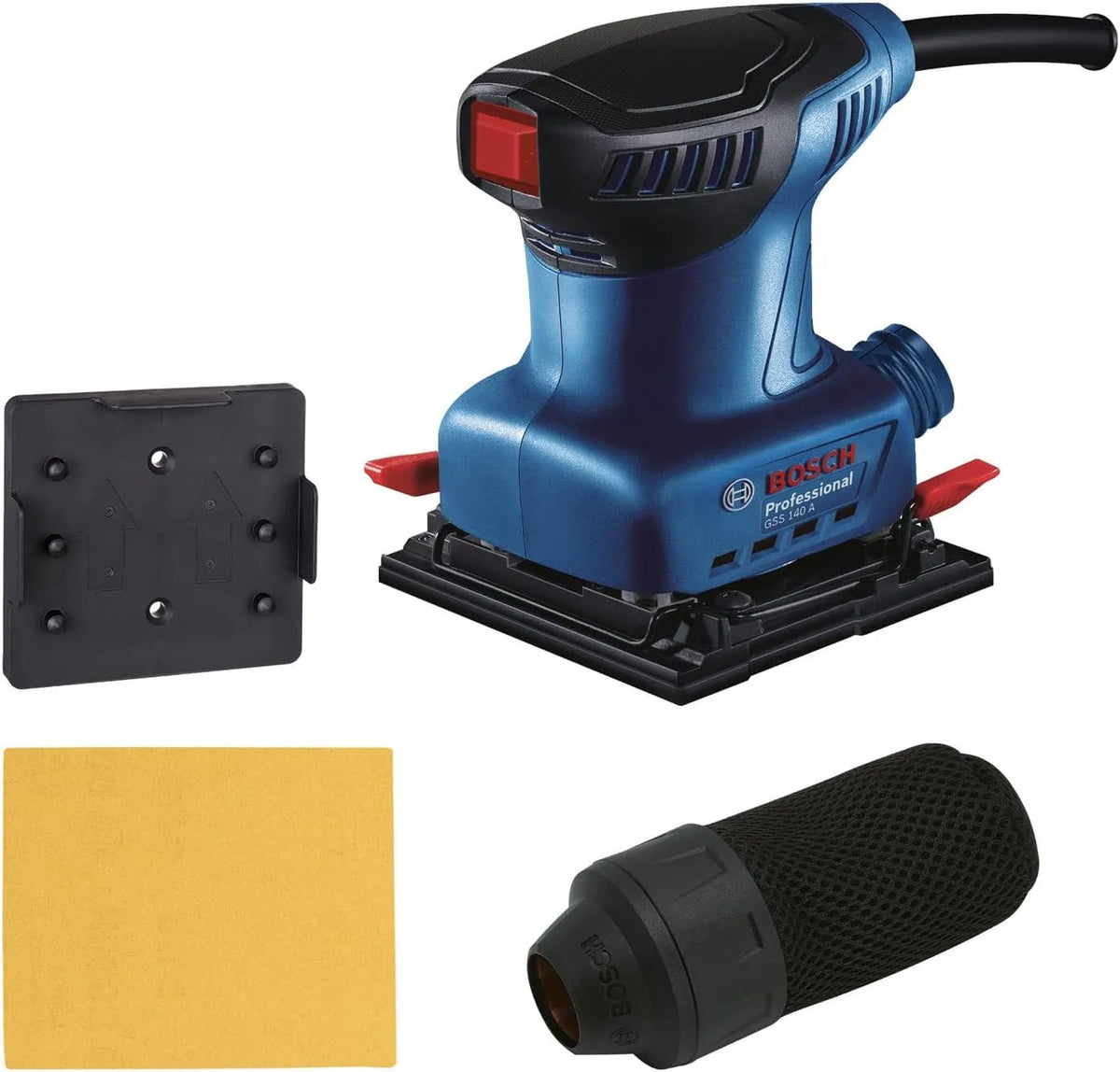 Bosch GSS 140 Levigatrice elettrica, uso professionale, 3,4 m, 220 W