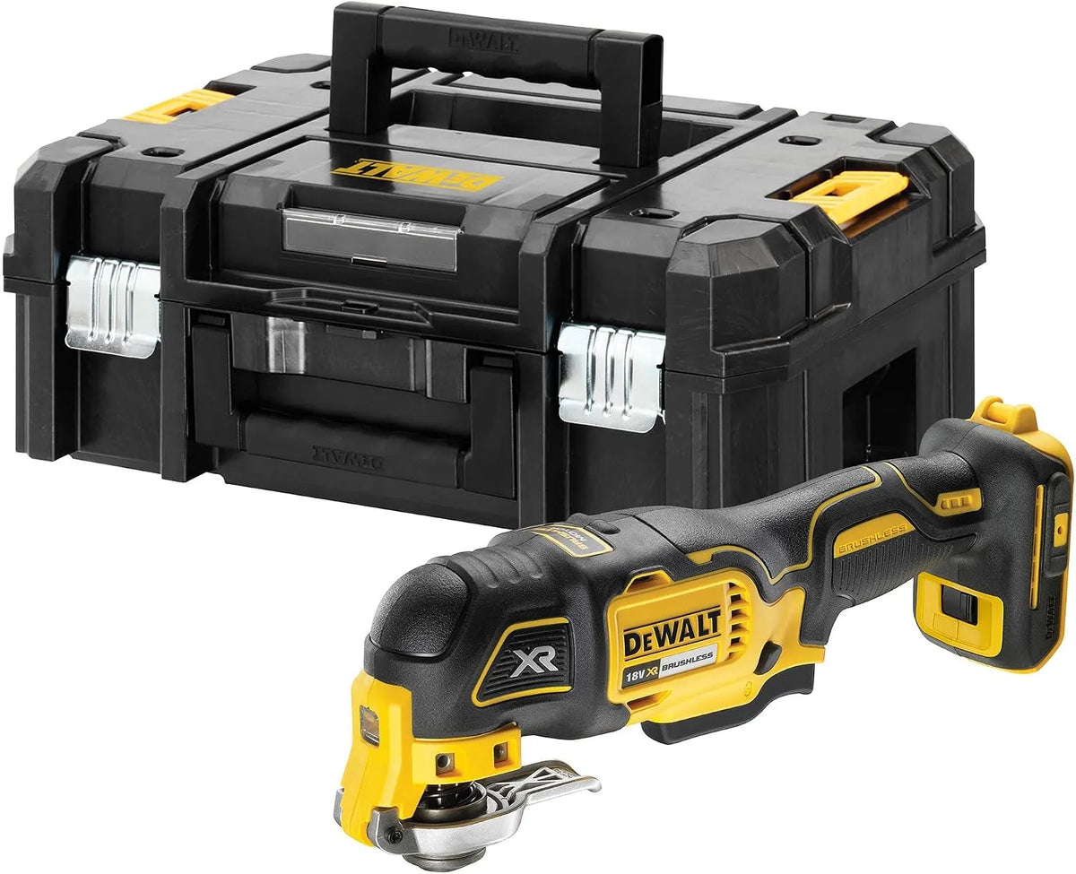 DeWalt DCS356NT-XJ Utensile multifunzione per tagliare, levigare e rifinire negli spazi ristretti 18V Motore BRUSHLESS