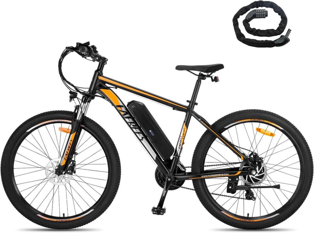 Fafrees Bici Elettrica per Adulti, MTB 27.5 con Motore 250W, Batteria 36V 14.5Ah, 21 Marce, Autonomia 100KM
