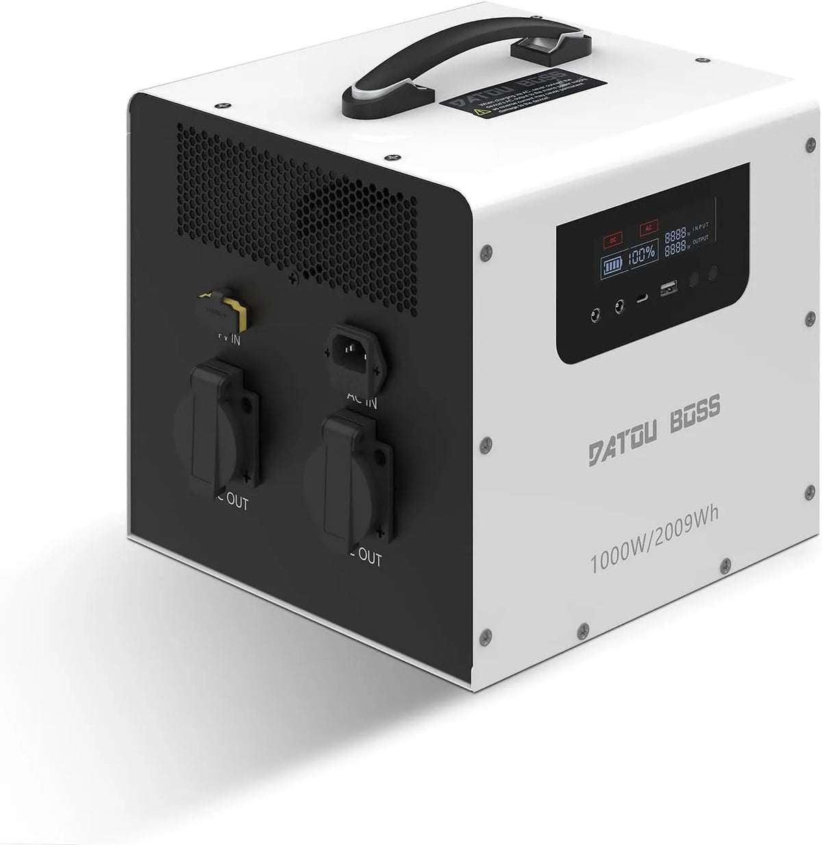 LiFePO4 Power station portatile e generatore solare, 2009Wh, 1000W, 1500W, alimentazione solare, ricarica rapida, per campeggio e camper