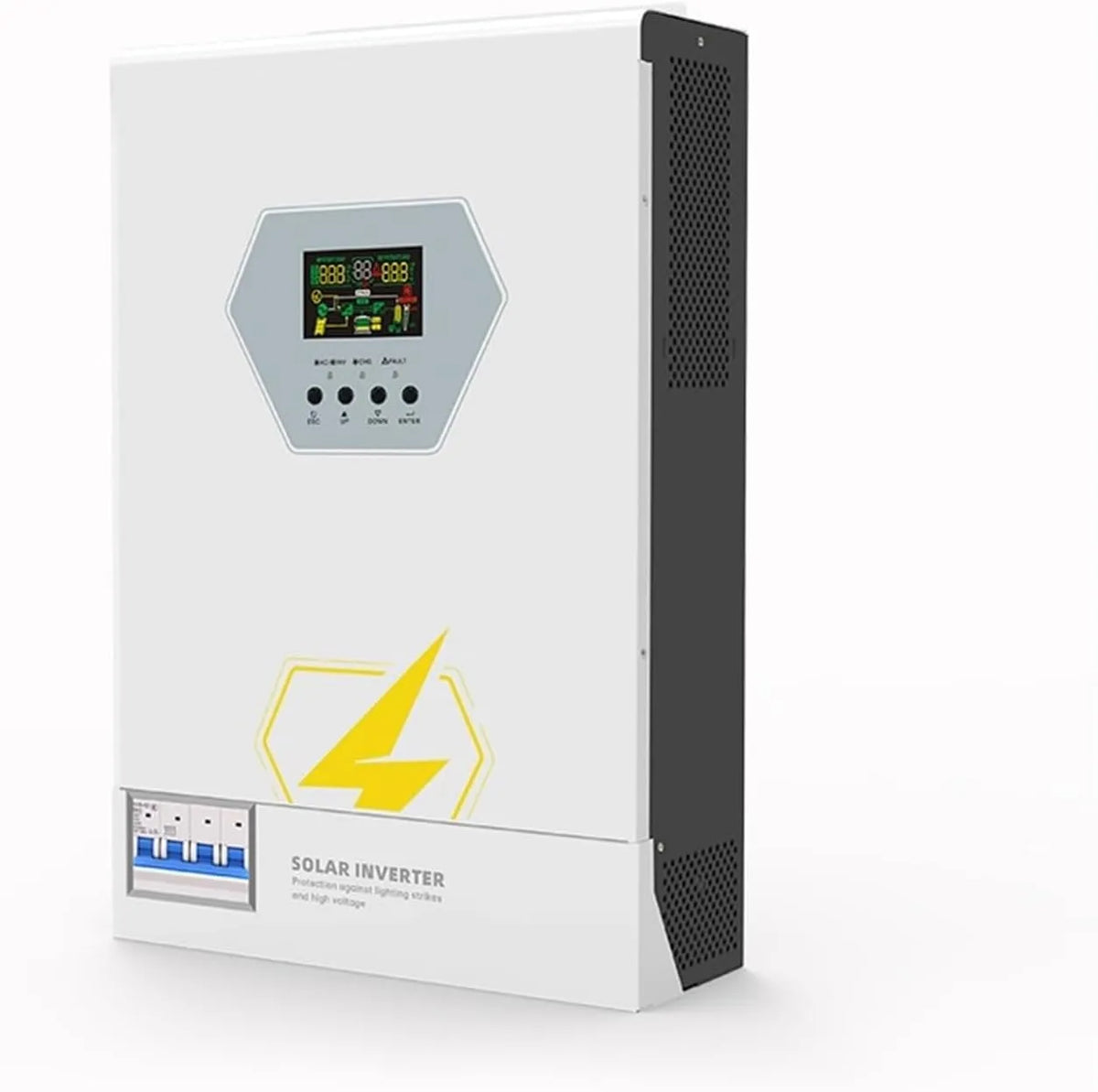IU4024 Inverter solare ibrido e inverter con regolatore MPPT, 4000W, 24V, alimentazione solare, per impianto solare off-grid