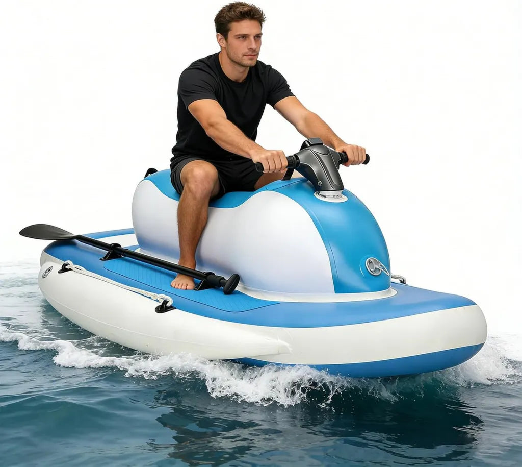 Kayak Gonfiabile Premium per Adulti, Barca Resistente per Piscina e Lago