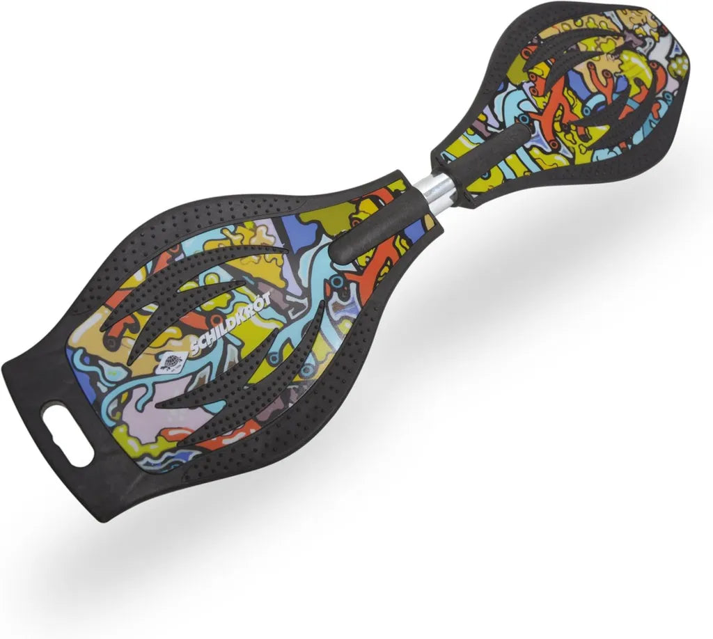 Schildkröt Waveboard Vibes, Leggero e Agile, Superficie Antiscivolo, Tavola Extra Larga