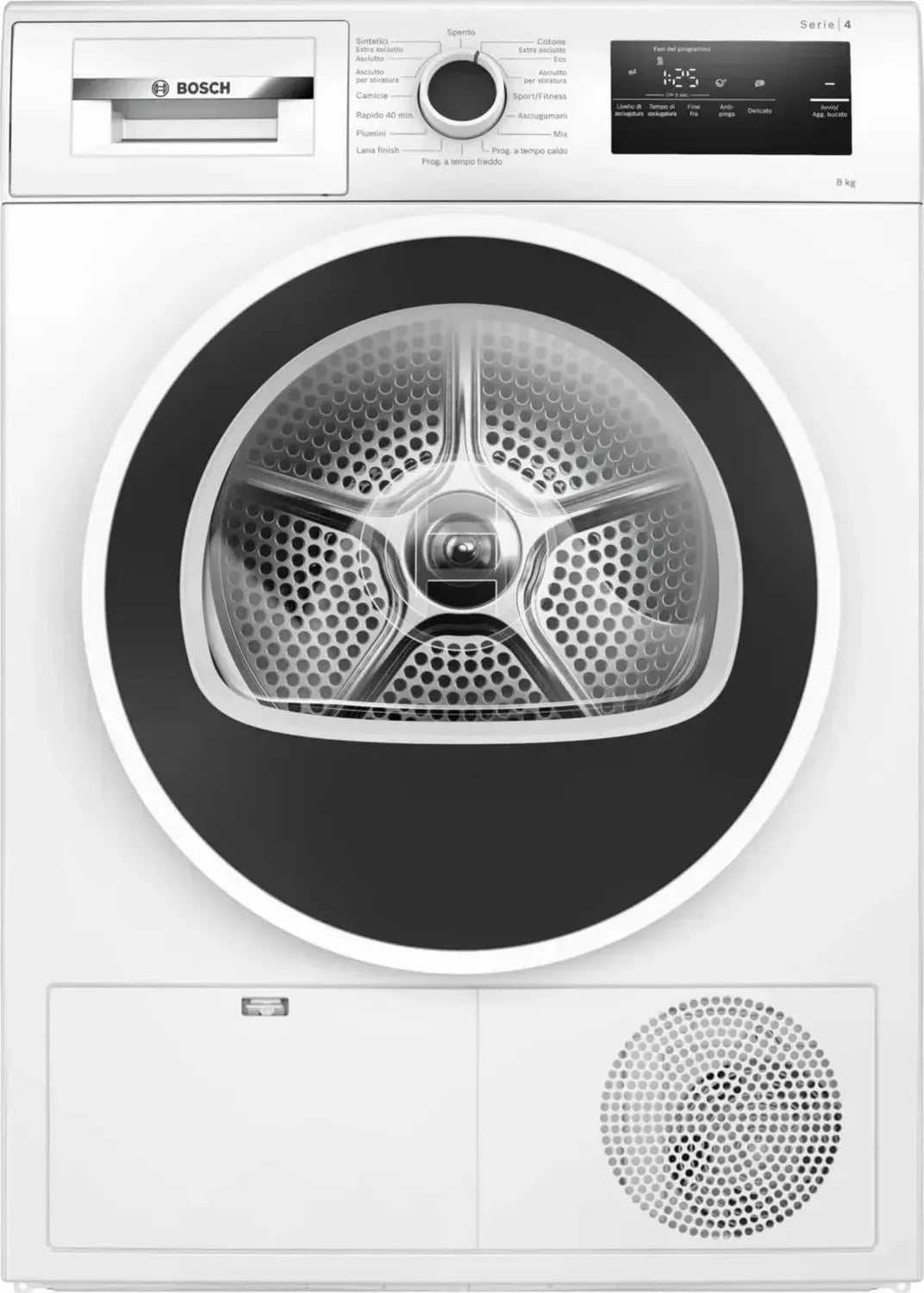 Bosch Asciugatrice 8 kg con Pompa di Calore A++