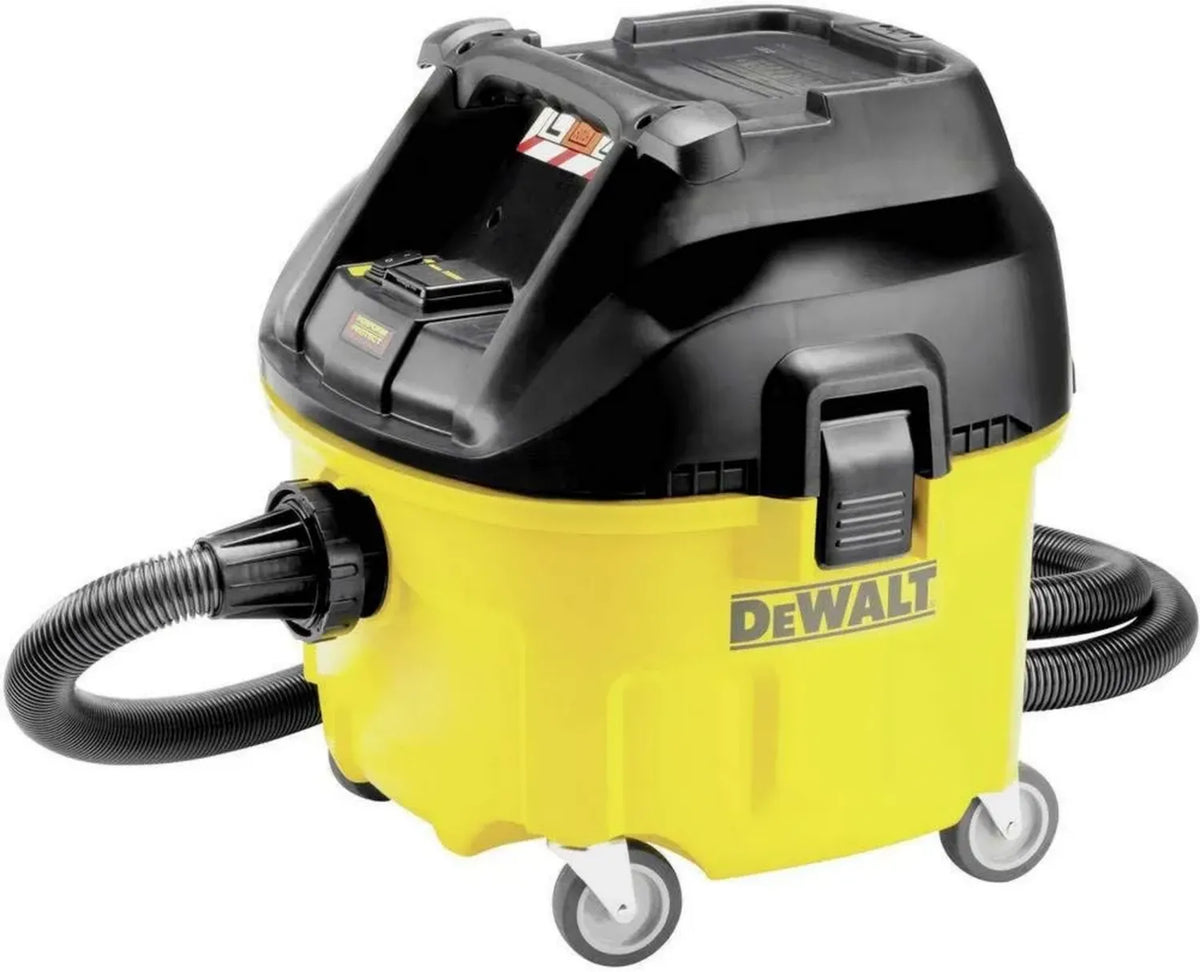 DEWALT Aspiratore Solidi e Liquidi 1400W 30L Classe L Compatibile con TSTAK