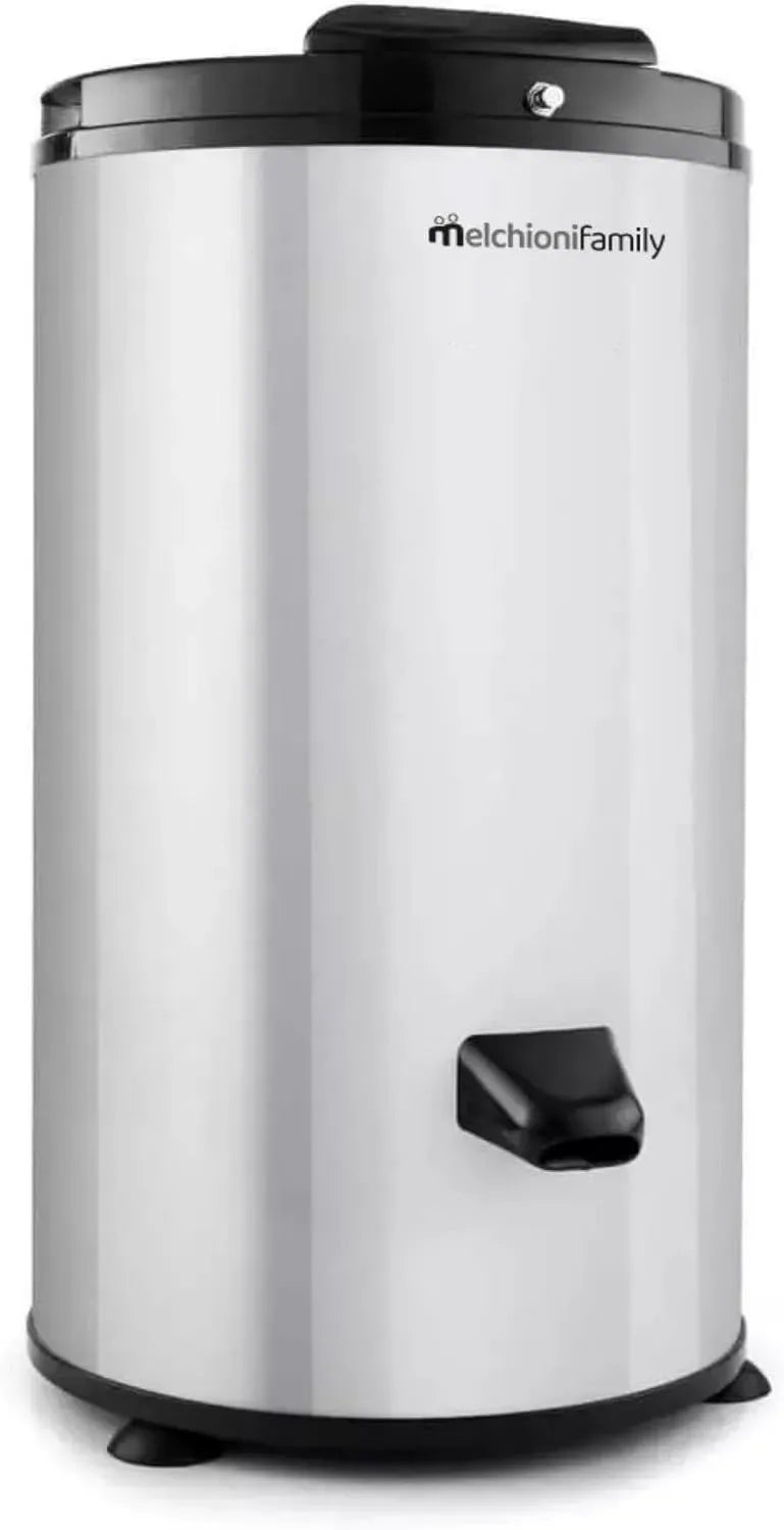 Asciugatrice Portatile MELCHIONI VERTIGO Inox 6 Kg, 3200 Giri/Min, Compatta e Silenziosa