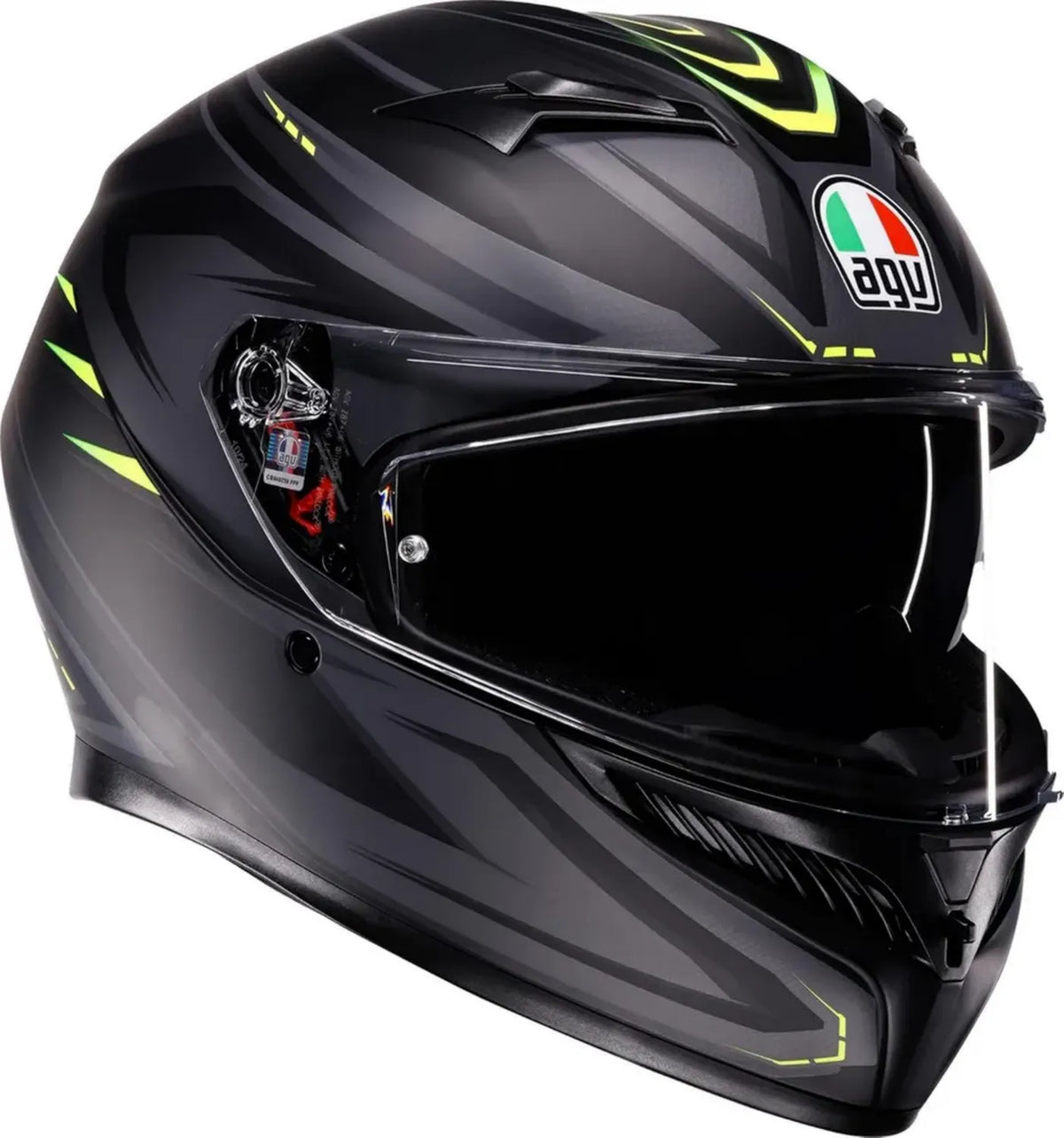 AGV K3 Syth Casco da Moto con Sicurezza Avanzata
