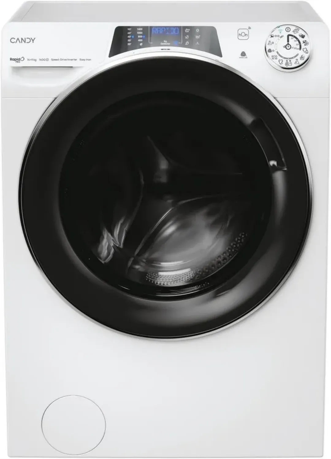Candy Rapidò PRO RPW41496BWMBC-S Lavasciuga Frontale a Libera Installazione, Colore Bianco, Classe Energetica F