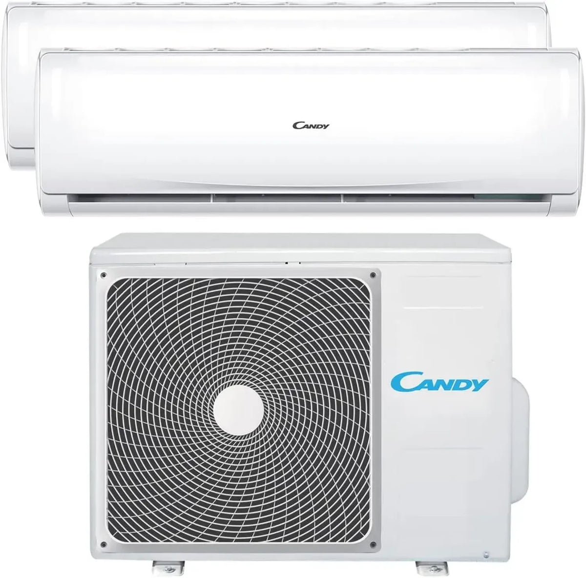 Candy Climatizzatore Dualsplit Smart, Pompa di Calore, 9000-12000 BTU, Controllo Remoto, Funzione Autopulente