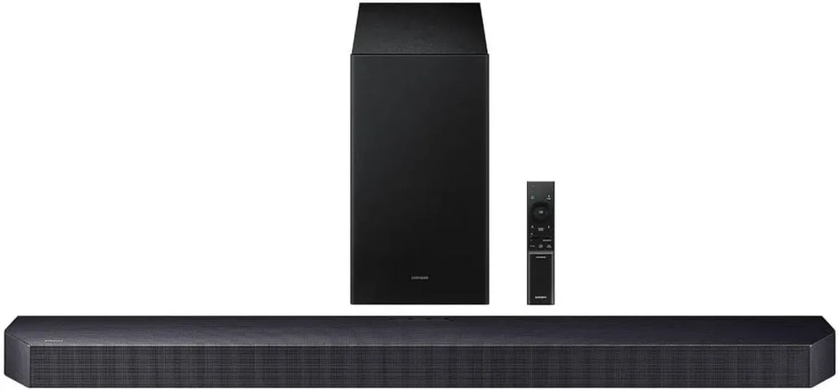 Soundbar Samsung HW-Q600F/ZF con 9 Altoparlanti, Wireless, Dolby 5.1ch, DTS Virtual:X, Nero Titanio