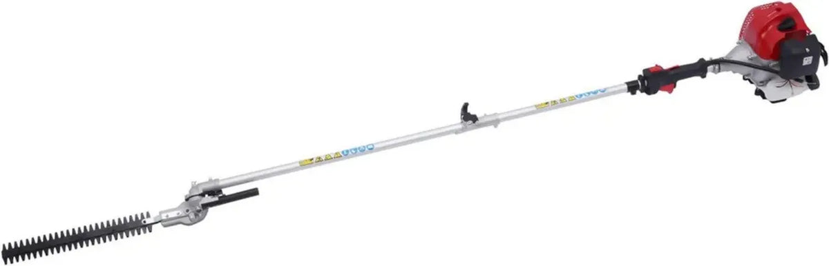 Attrezzo Multiuso a Benzina 4 in 1 con Decespugliatore e Tagliasiepi, 1400W, 51,7CC, 2 Tempi, 6500 giri/min