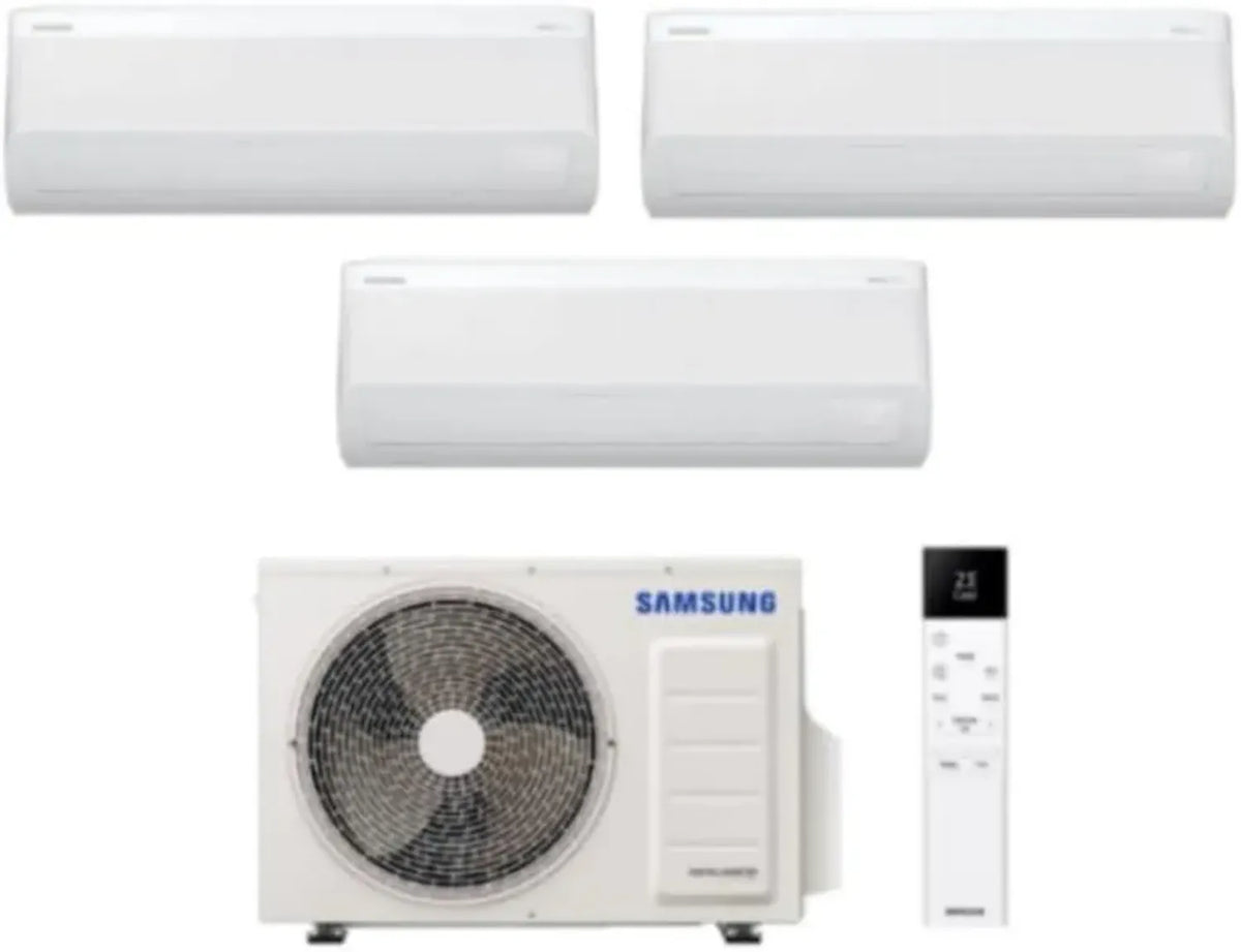 Samsung WindFree Comfort S2 Climatizzatore Trial 7000+9000+9000 BTU Wi-Fi Efficienza A++
