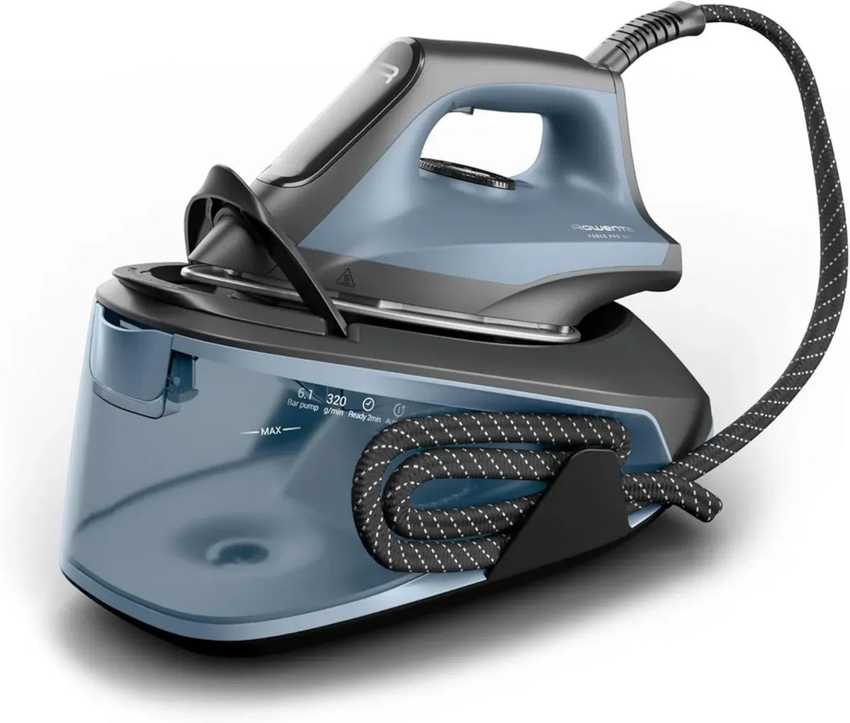 Rowenta VR7443F0 Ferro da Stiro Professionale con Vapore Intenso, Risparmio Energetico, 2400W, Rosso