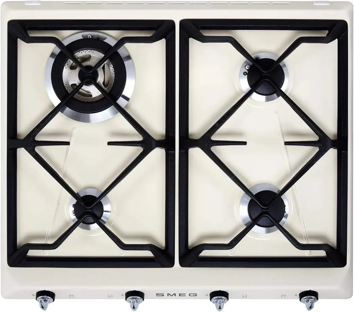 Smeg SR964PGH Piano Cottura a Gas da Incasso Crema