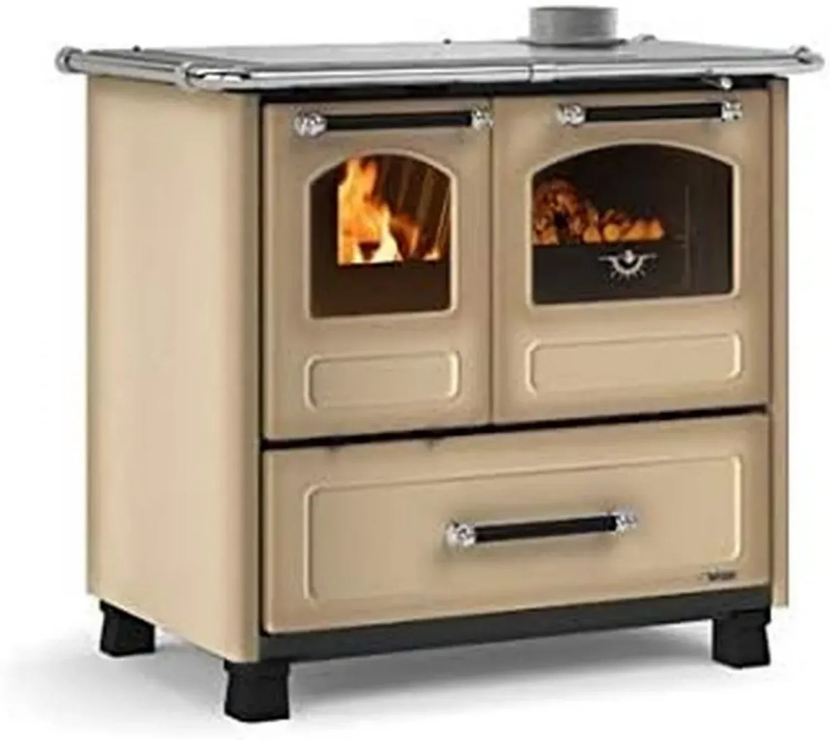 Cucina Nordica FAMILY in Acciaio Porcellanato con Forno da 41L