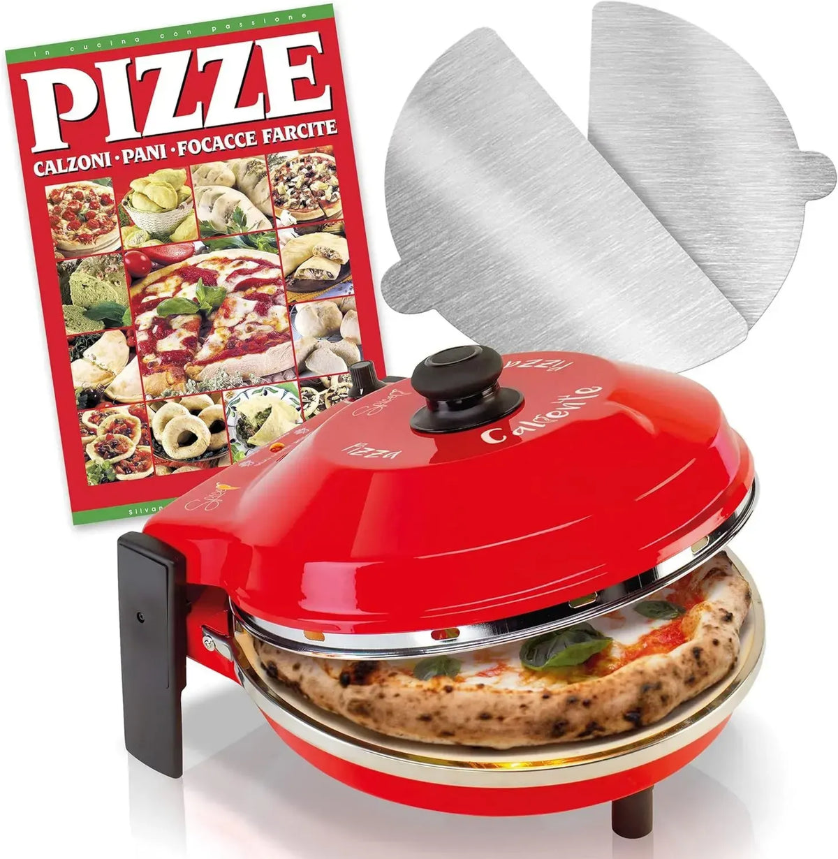 Forno per Pizza CALIENTE con Pietra Refrattaria e Accessori