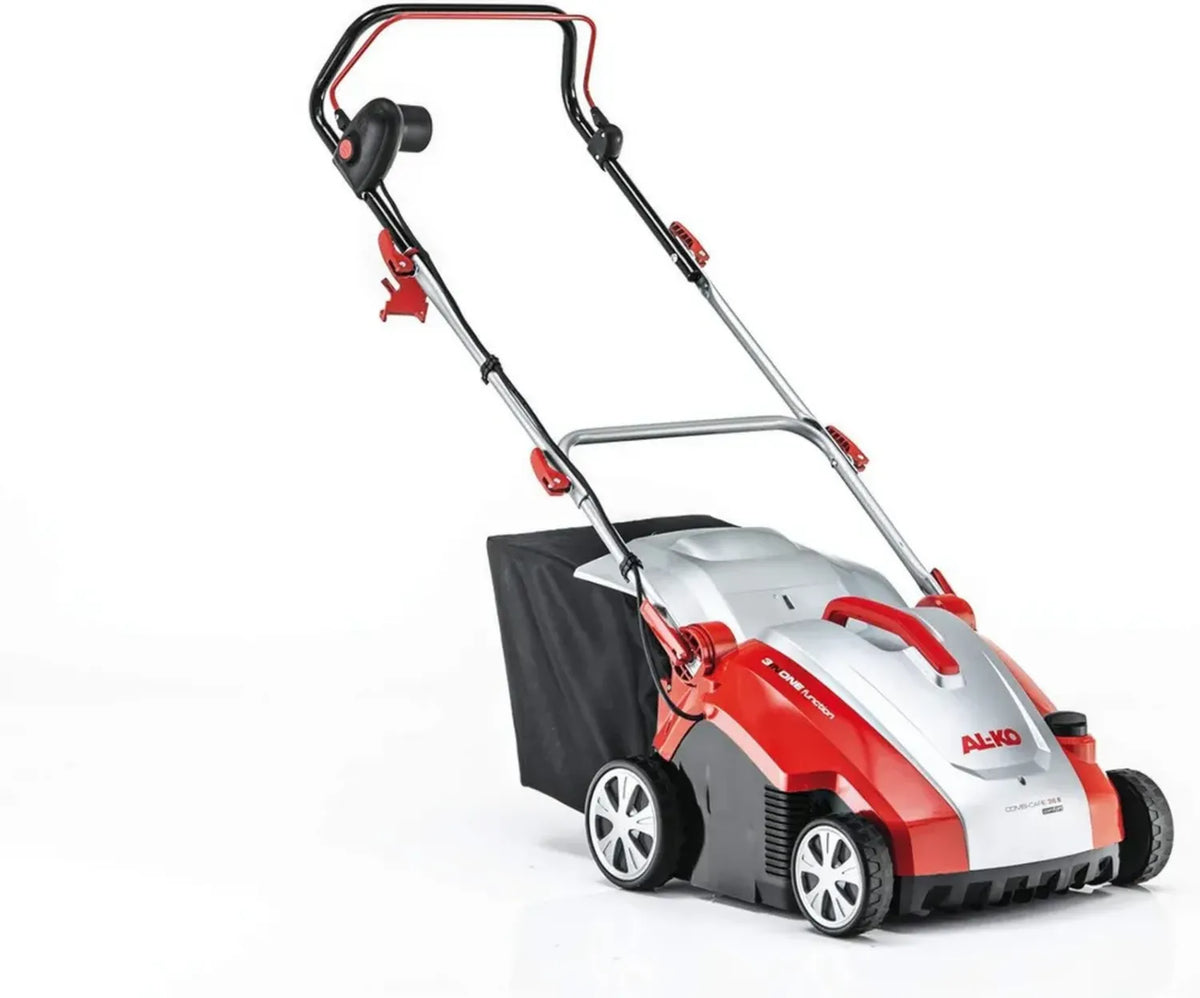 AL-KO Arieggiatore/Scarificatore Elettrico 1500W con Rullo Doppio, Larghezza 36cm, Cesto 55L, per 800mq