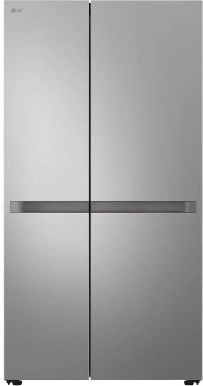 LG Frigorifero Side by Side 641L Inox, Raffreddamento Lineare, Multi AirFlow, Efficienza Energetica Classe E