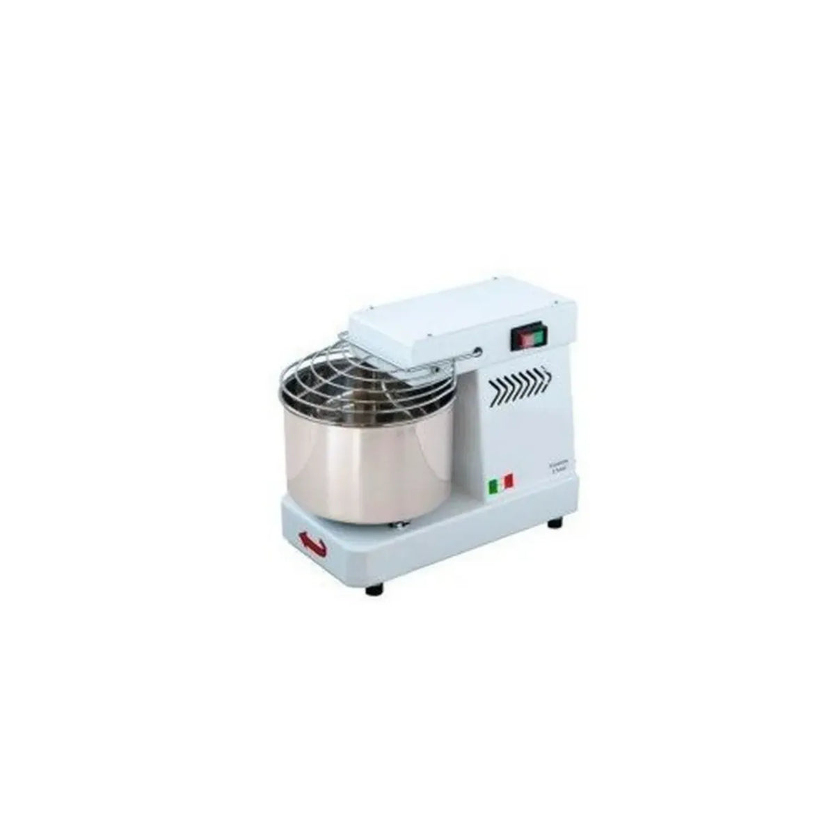 Impastatrice a Spirale Professionale 5 kg Monofase 220V con Velocità Unica