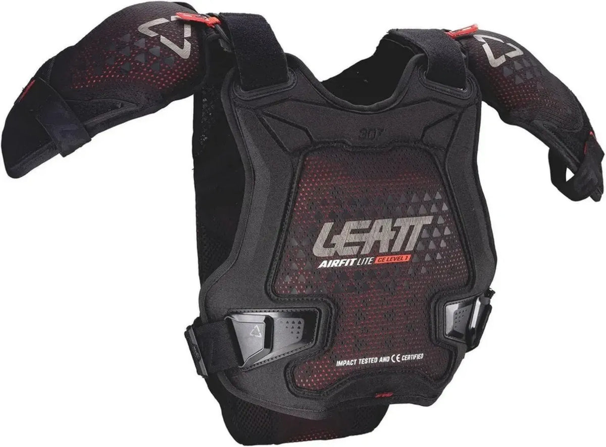 LEATT Corpetto Protettivo 3DF Airfit Evo Pro Junior L/XL Nero 147-159cm