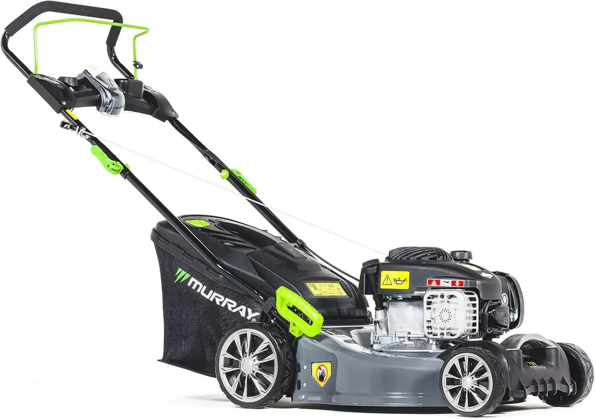 Rasaerba a Benzina Murray EQ2-400 - Spinta 2-in-1, 46 cm, con Cestello 50L e Motore Briggs & Stratton