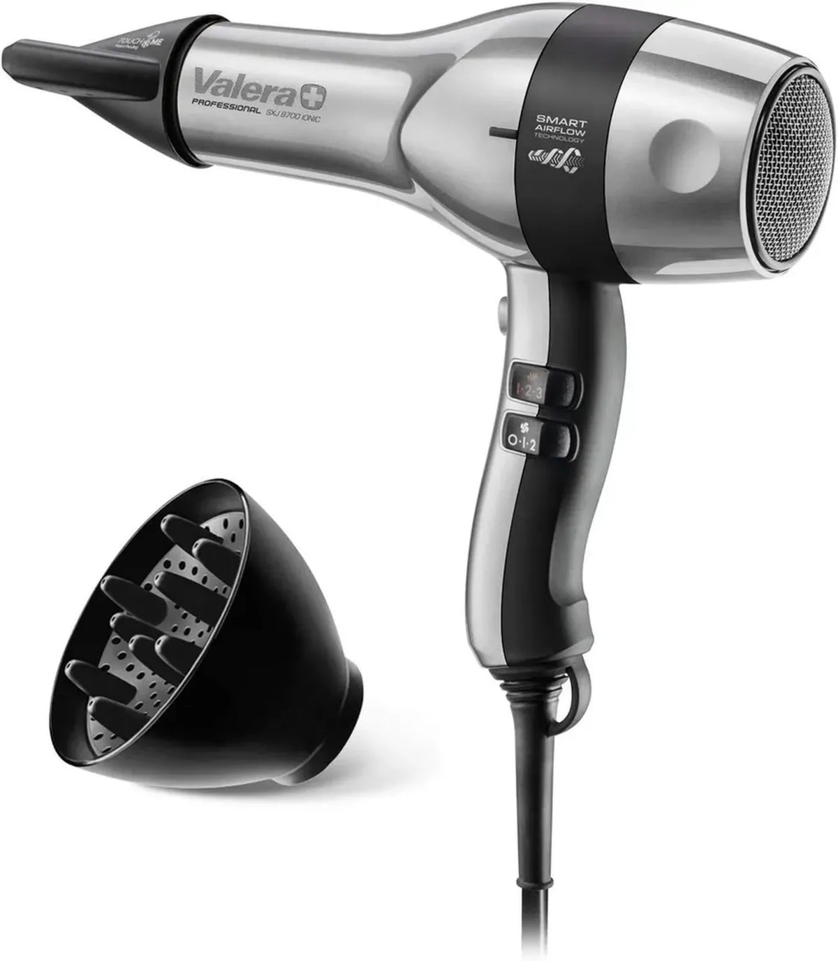 Phon Professionale Silenzioso 2400W con Ionizzatore e Motore Potente