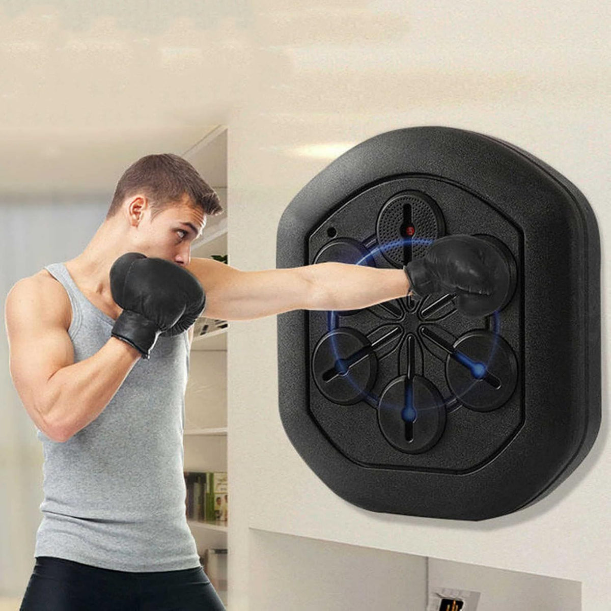 Macchina da boxe musicale