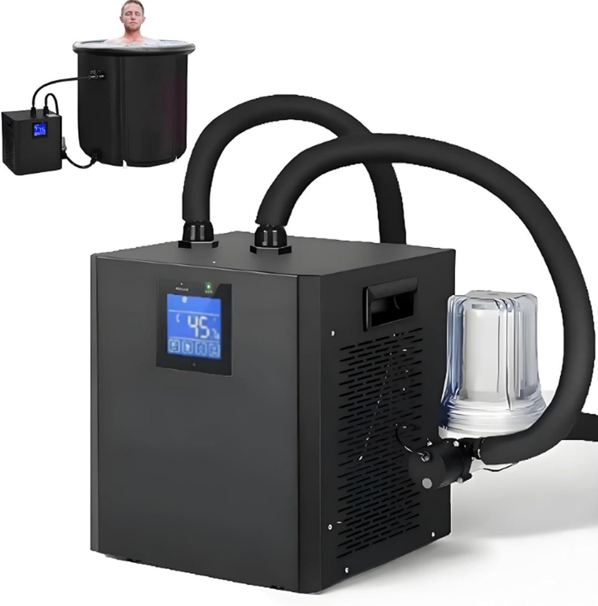 Refrigeratore per bagno freddo: 3HP