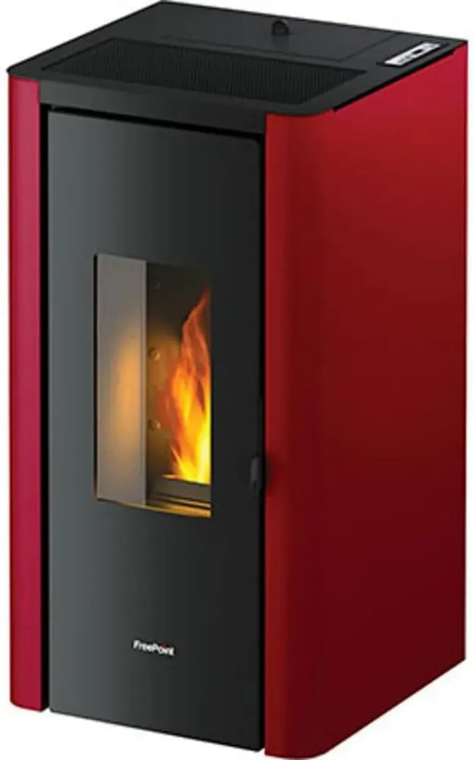 Stufa a Pellet Indigo Evo 7 Bordeaux Freestanding 7kW