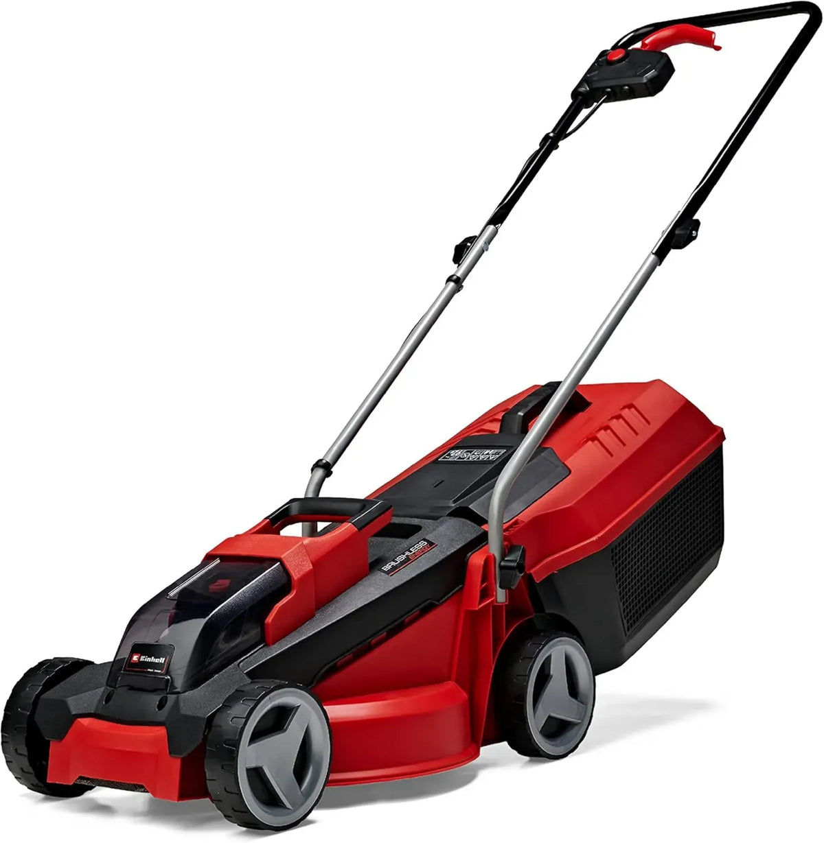 Tagliaerba a Batteria Einhell GE-CM 18/30 Li Kit, Power X-Change 18V, Compatto e Leggero, Rosso e Nero