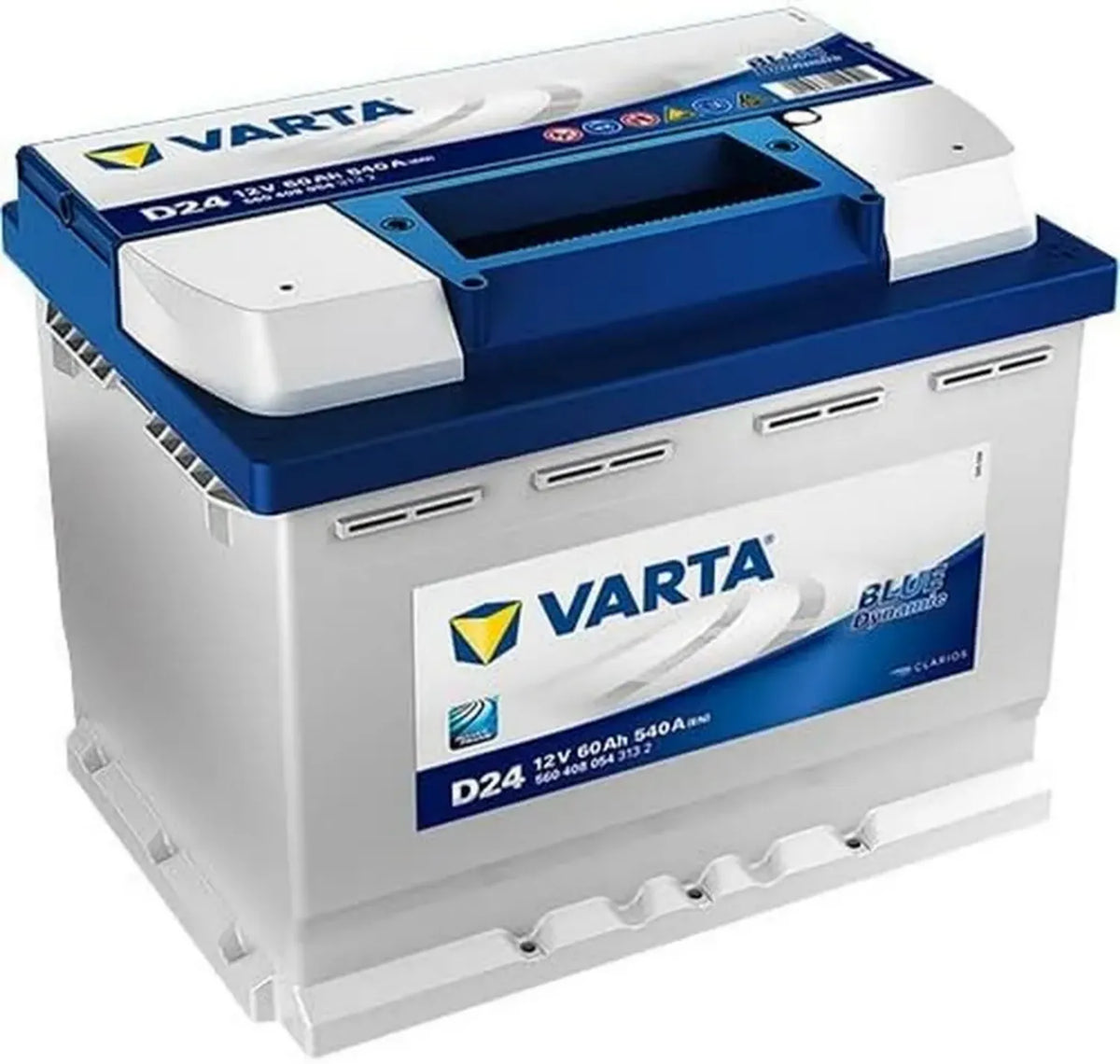 Batteria Auto VARTA Blue Dynamic D24 60Ah 540A 12V Destra